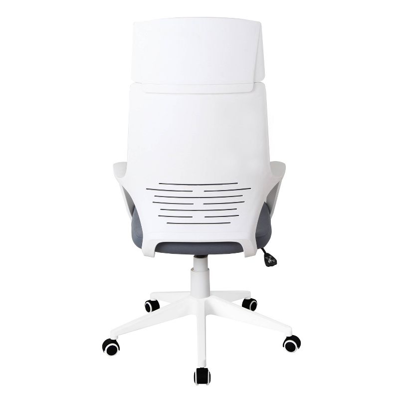 Modern Studio Office Chair Gray/White - Techni Mobili
