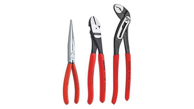 KNIPEX 00 20 08 US1 3 Piece Kraft 1 Pliers Set