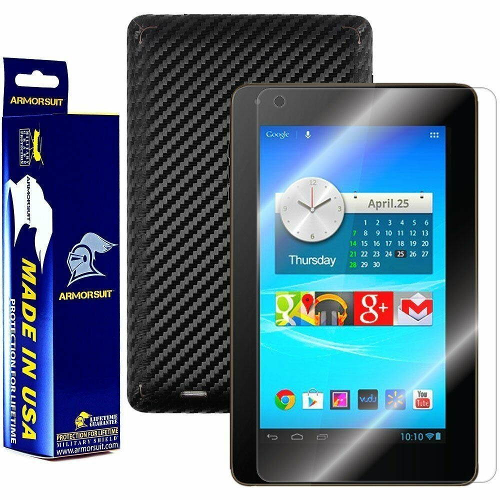 ArmorSuit MilitaryShield Hisense Sero 7 Lite Screen Protector + Black Carbon NEW