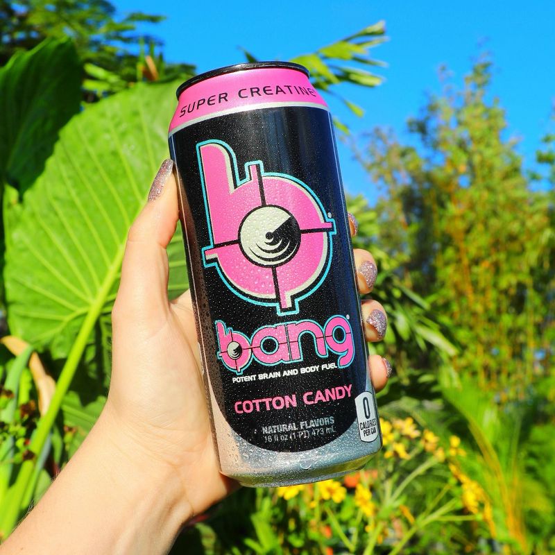 BANG Cotton Candy Energy Drink - 4pk/16 fl oz Can