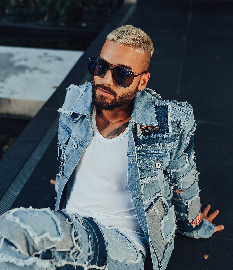 Quay Australia Quay x Maluma The Playa Polarized Frameless Aviator Sunglasses