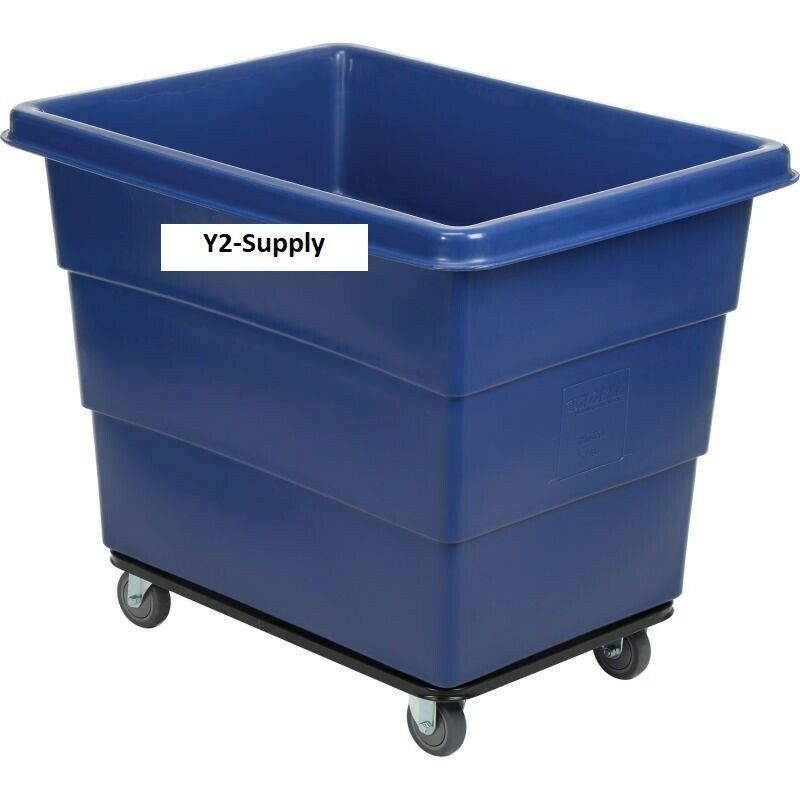 NEW! Plastic Bulk Box Truck, 12 Bushel, Steel Chassis Base, Blue!!