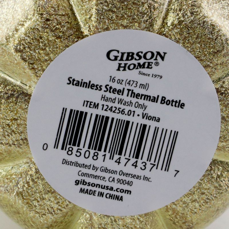 Gibson Home Viona 4 Piece 16.7 oz Thermal Hydration Water Bottle