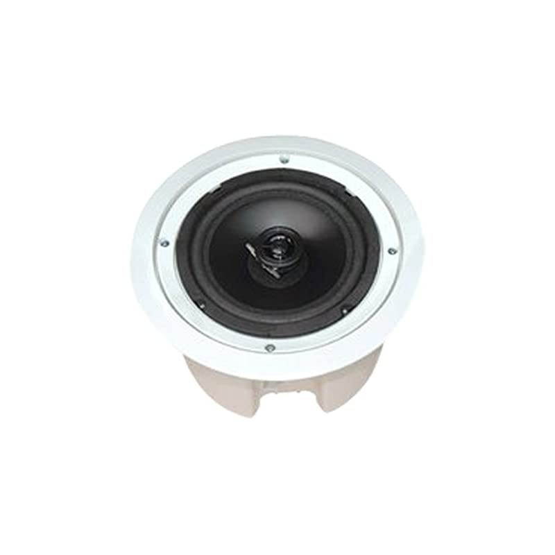 Ceiling Wall Mount Enclosed Speaker 250 Watt Stereo Inwall Inceiling 8quot Enclosed Full Range MidBass Speaker System 50Hz 20kHz Frequency Response 48 Ohm Flush Mount  PDPC82 Pair