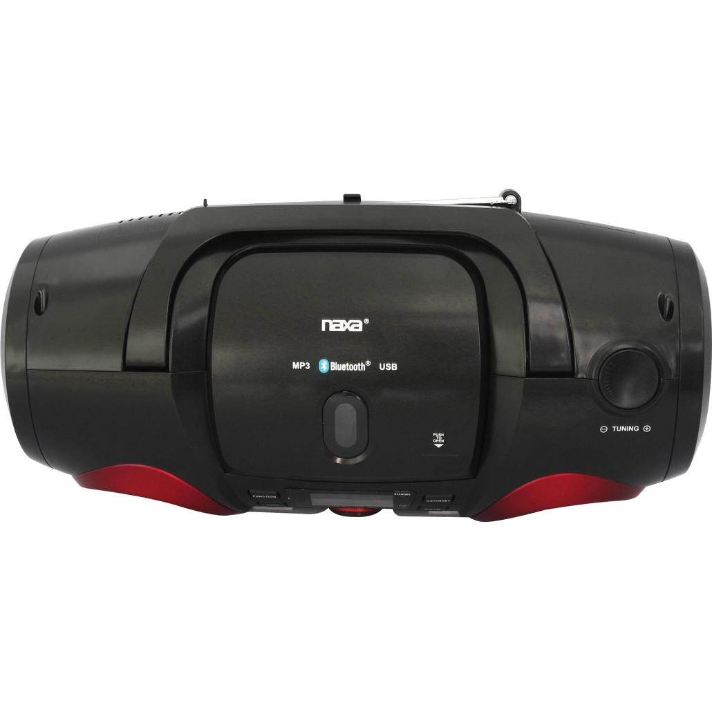Naxa NPB-267 MP3/CD Classic Bluetooth Boom Box
