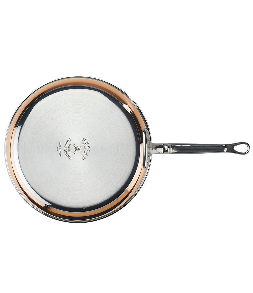 Hestan CopperBond Induction Copper Skillet, 12.5#double;