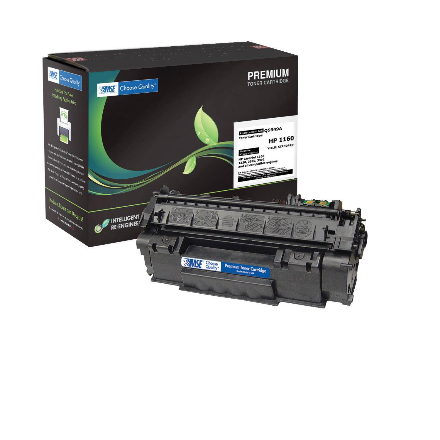 MSE Compatible 02-21-1114 Toner Cartridge (2500 Page Yield) - Equivalent to Hewlett Packard Q5949A