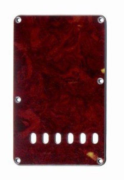 NEW - Tremolo Spring Cover, 3-Ply - RED TORTOISE
