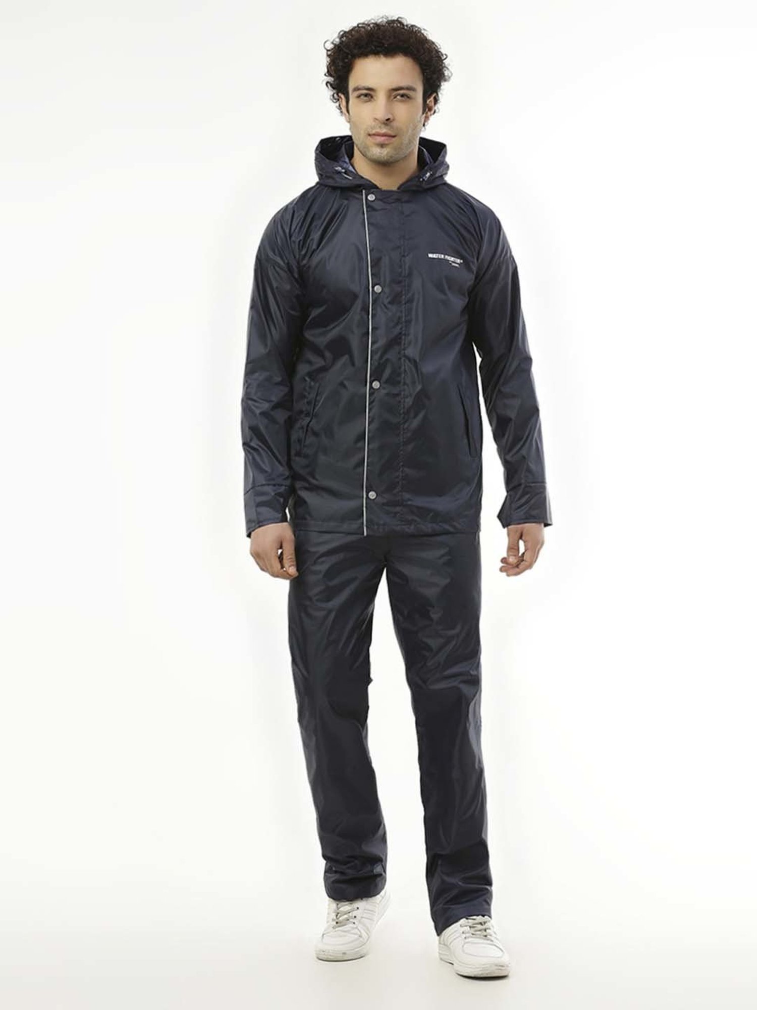 Zeel Navy Raincoat Set