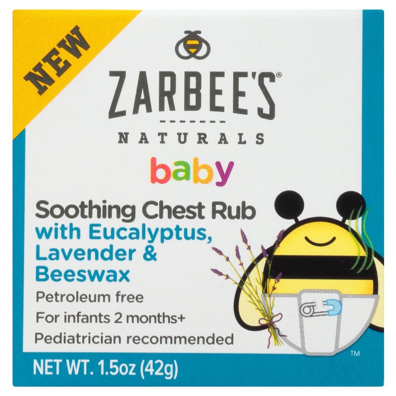Zarbee's Naturals Baby Chest Rub - 1.5oz