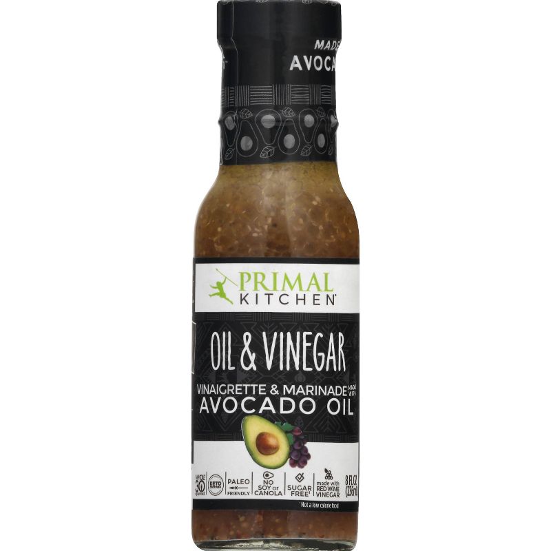 Primal Kitchen Oil + Vinegar Dressing - 8fl oz