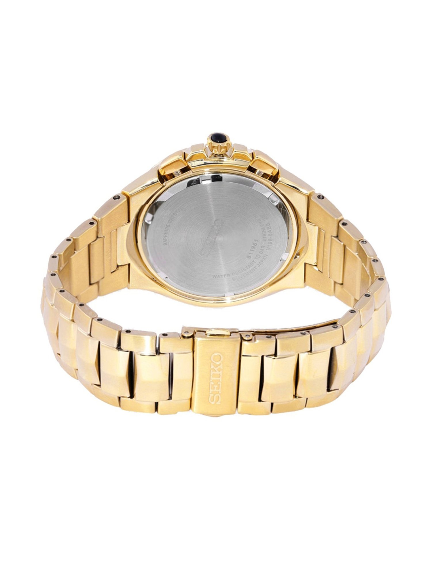 Seiko SSC572P1 Coutura Chronograph Watch for Men