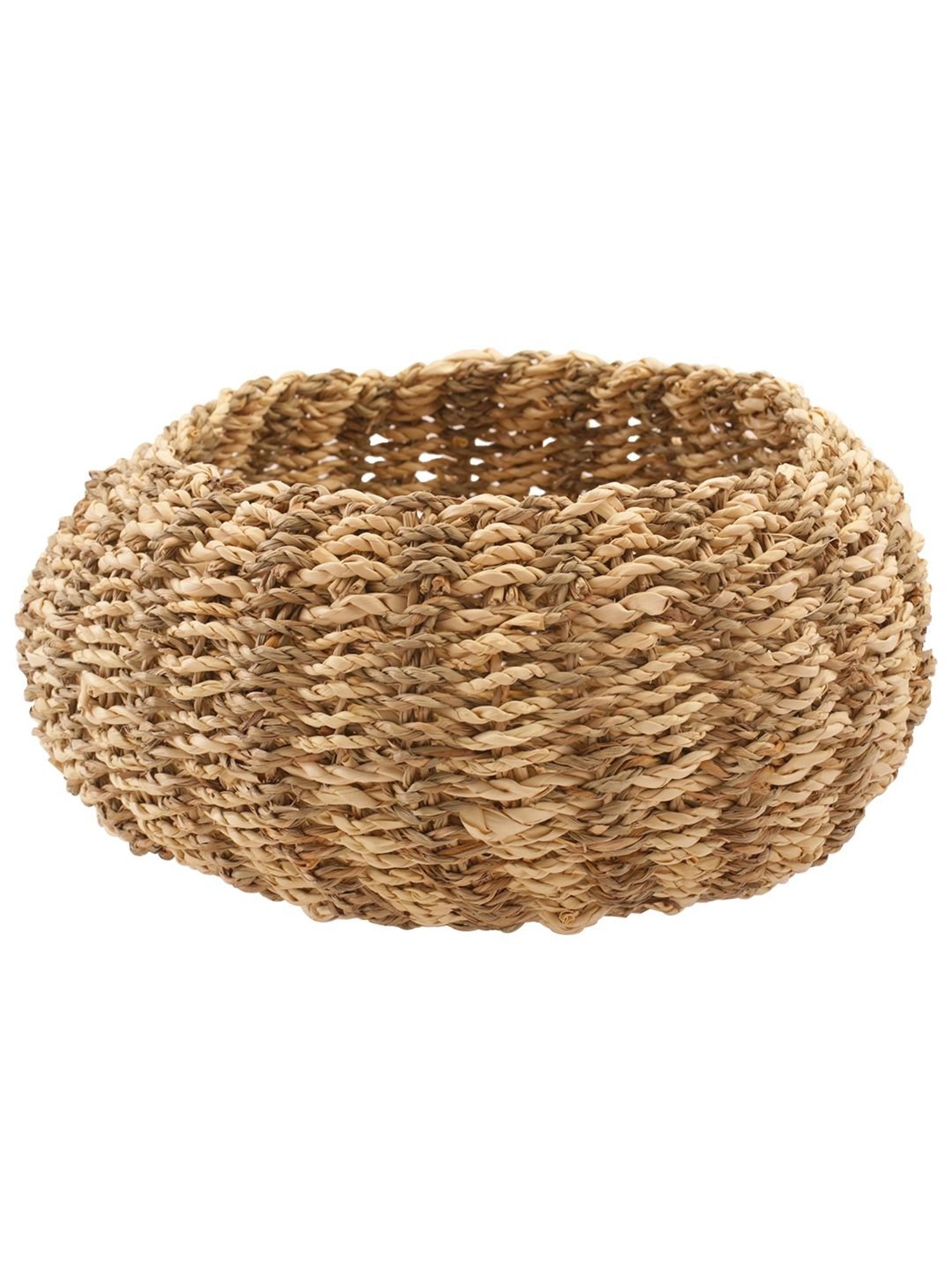Naturallyours Brown Sea Grass Medium Storage and Gift Basket