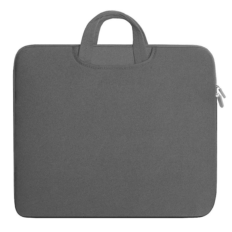 Laptop Sleeve Bag Handbag 14 Inch Carrying Case, 360&deg; Protective Computer Bag, Waterproof Shockproof Durable, Gray