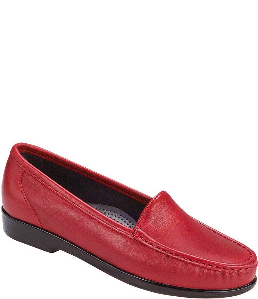 SAS Simplify Leather Moccasin Loafers