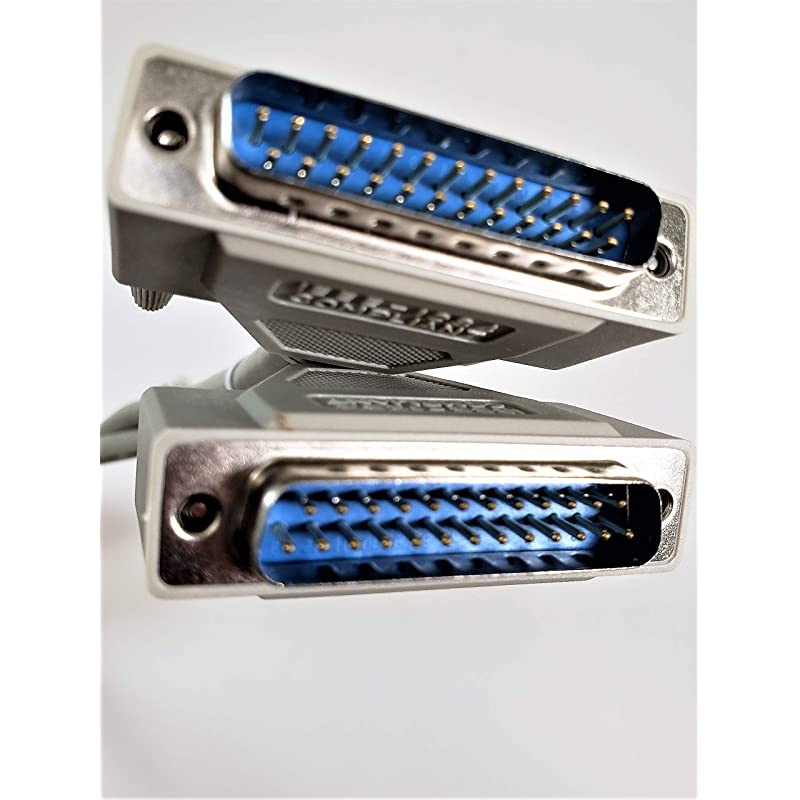 10Ft IEEE 1284 BiDir Parallel AA DB25 MM Cable