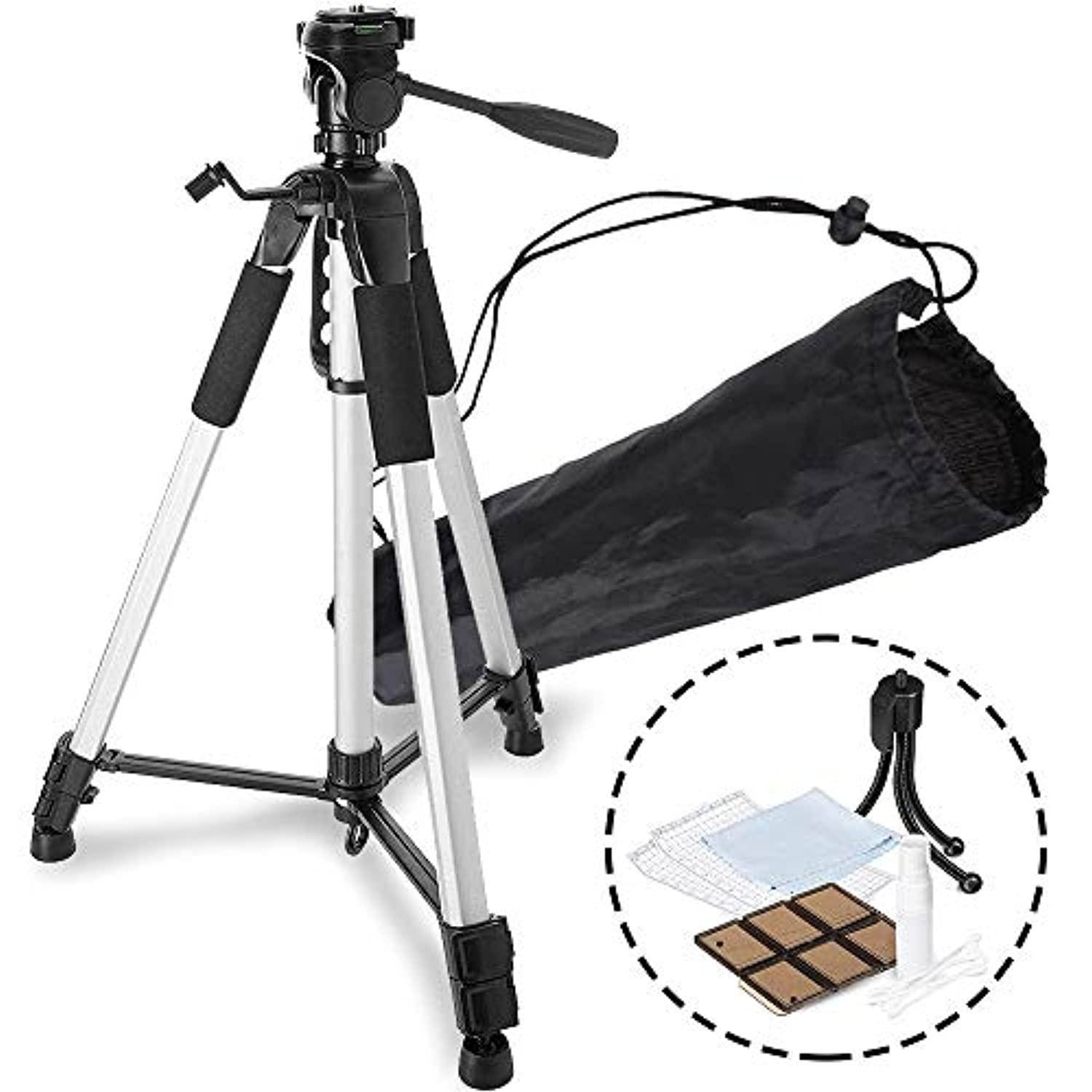 ultrapro 72-inch tripod for the samsung nx3000, nx500 digital cameras. ultrapro bundle includes: mini travel tripod, lcd screen