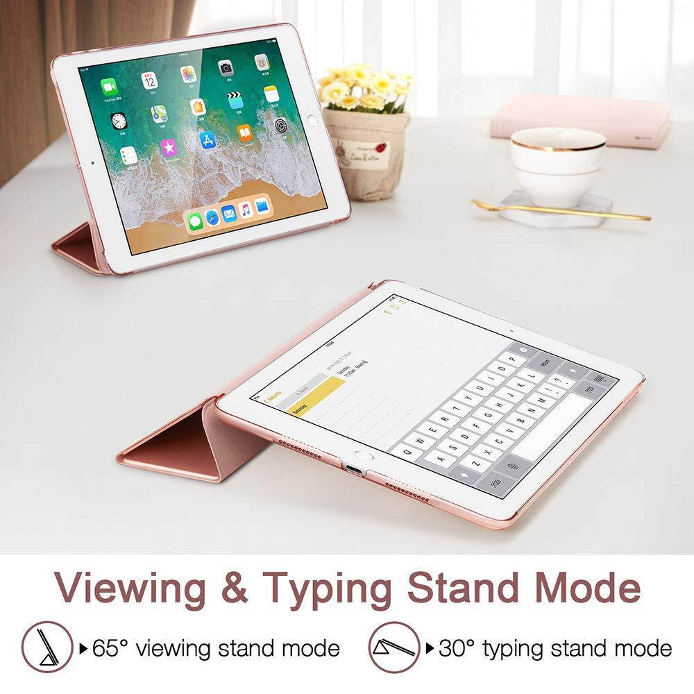 ESR Case for iPad Air 3 Case, Auto Sleep/Wake Lightweight Stand Case, Hard Back Cover Yippee Trifold Smart Case Specially Designed for iPad Air 3 10.5" 2019, Rose Gold
