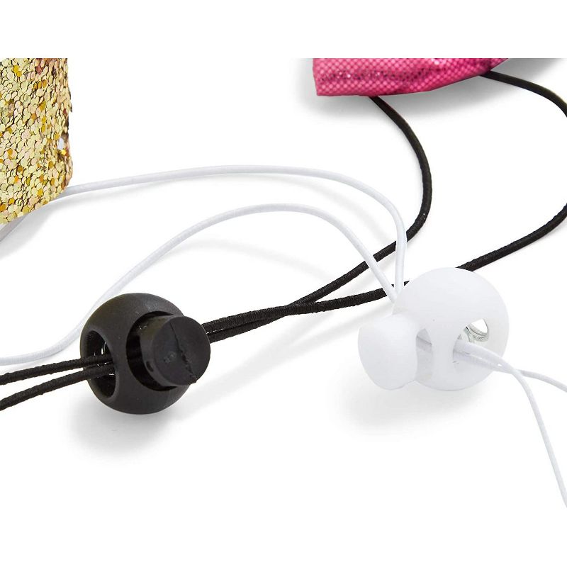 Blue Panda Cute Pet Birthday Gold Crown Hat Cap & Rainbow Bow Tie Collar Set for Dog Puppy Cat, Bright Shiny Costume for Parties