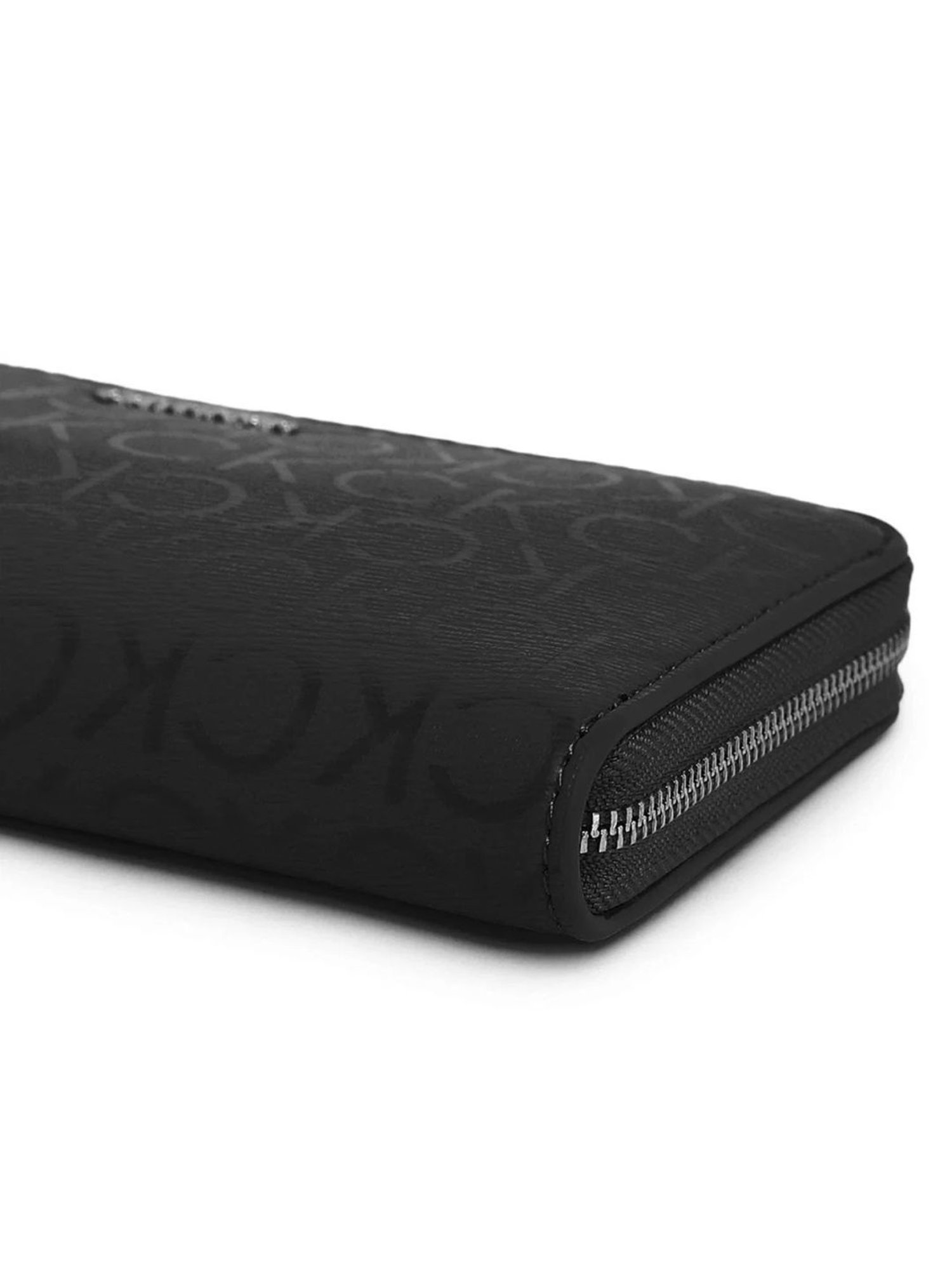 Calvin Klein Jeans Black Mono LG Epi Medium Wallet