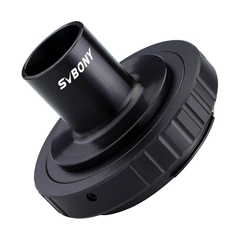 Microscope T Adapter Camera Adapter T2 Mount Adapter for Canon EOS Camera and Microscope with 232mm Eyepiece Ports