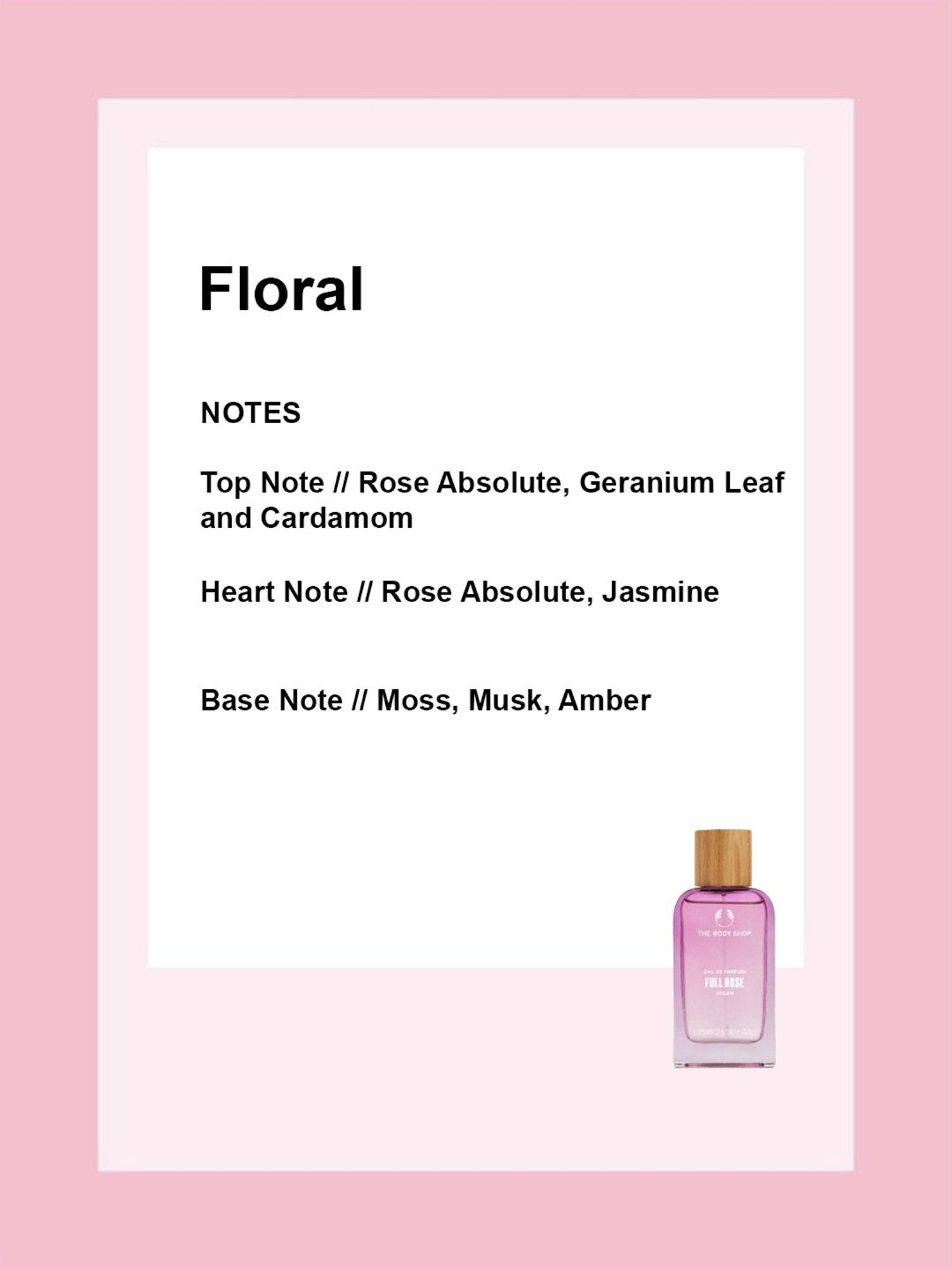 THE BODY SHOP Full Rose Eau de Parfum - 75 ml