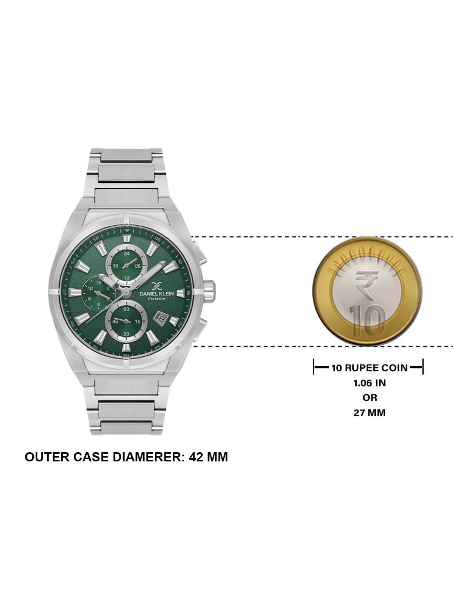 Daniel Klein DK.1.13750-3 Chronograph Watch for Men