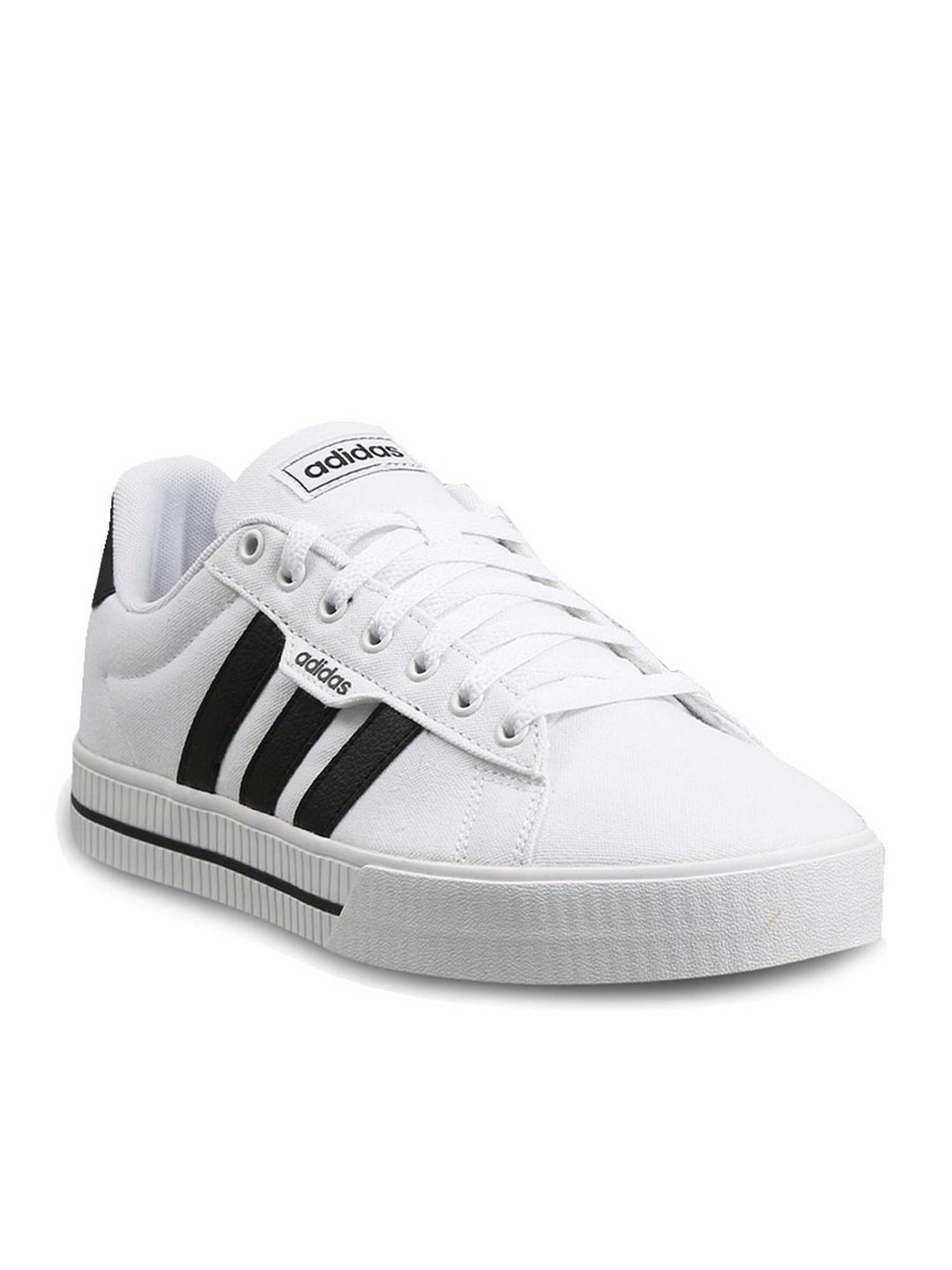 Adidas Men's DAILY 3.0 White Skateboarding Shoes