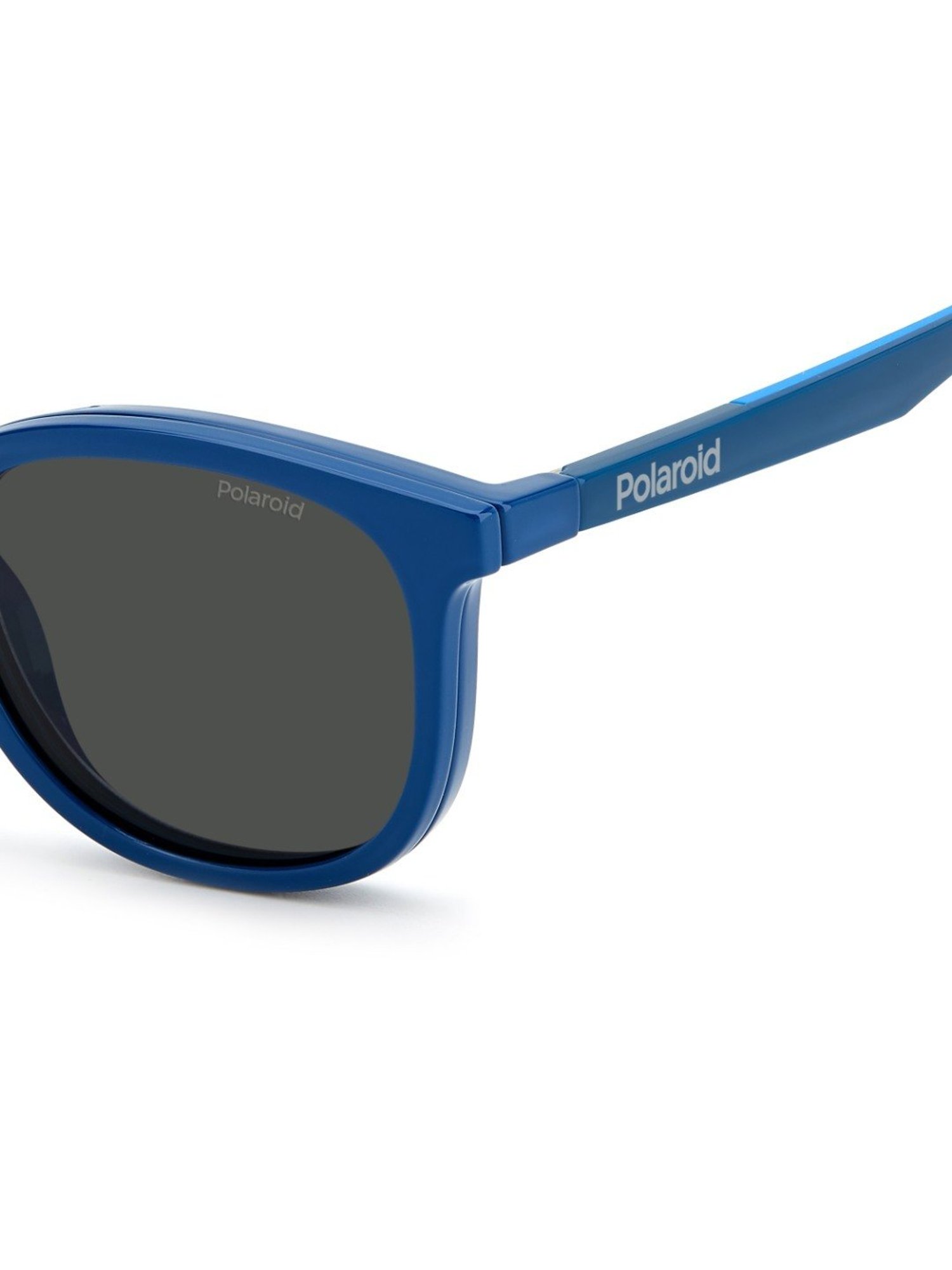 Polaroid Light Blue Rectangular Sunglasses for Kids