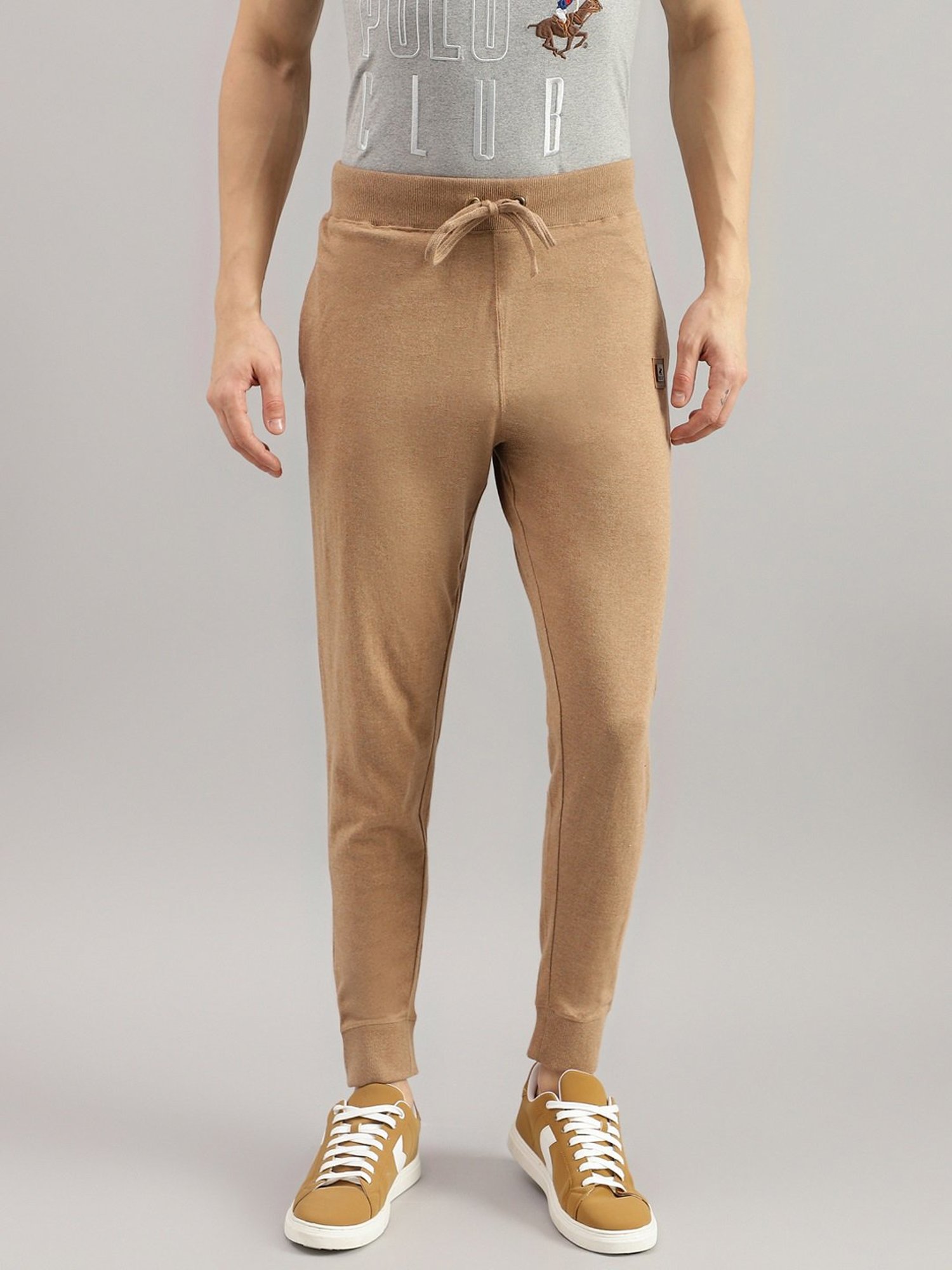 Beverly Hills Polo Club Light Brown Regular Fit Joggers