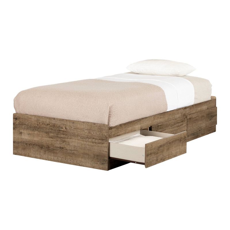 Bella Kids' 3 Drawer Dresser with Cubbies White - Room & Joy