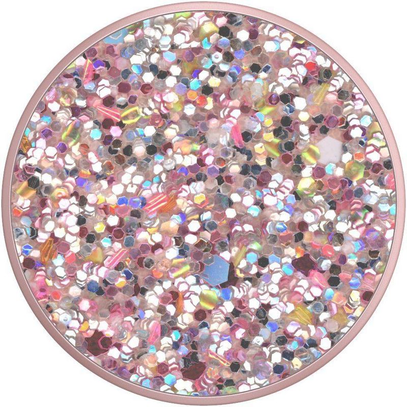 PopSockets PopGrip Cell Phone Grip & Stand - Sparkle Rosebud Pink