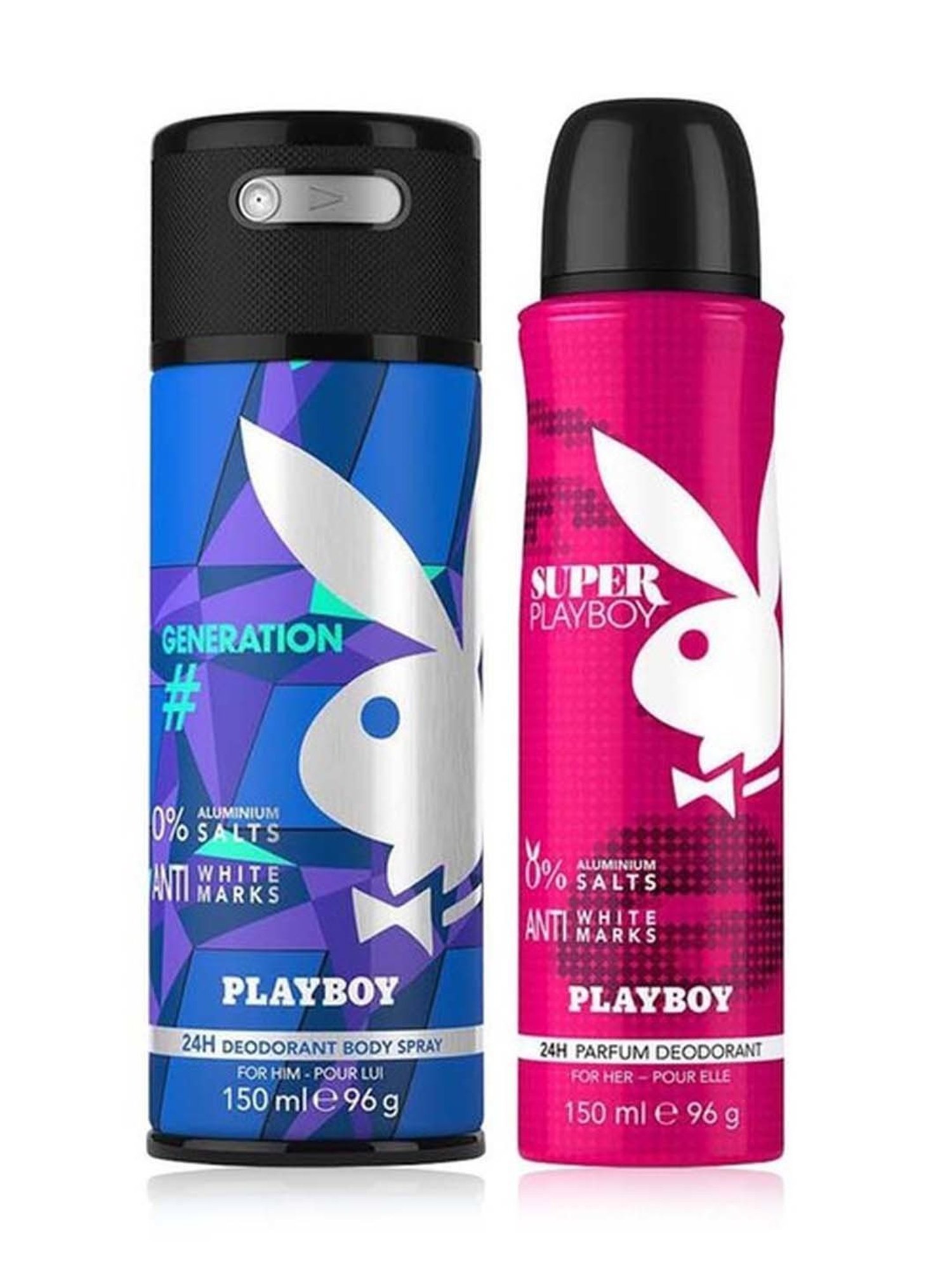 Playboy Generation Man + Super Women Deo Combo Set