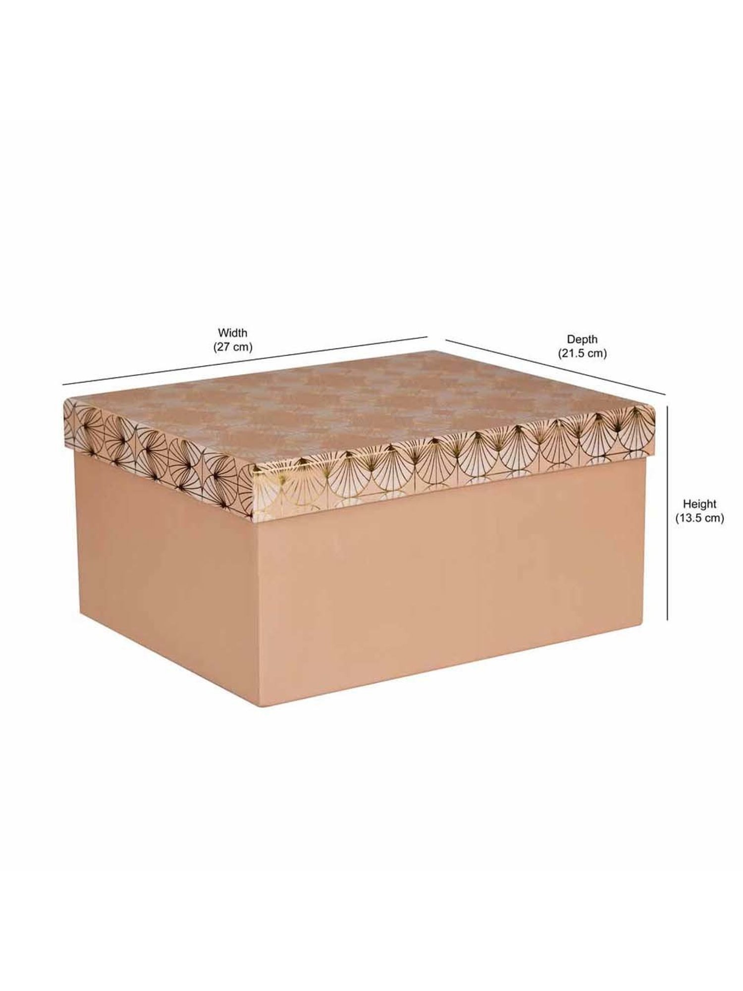 @home Blue Paperback Multipurpose Gift Box