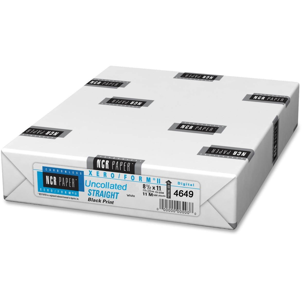 Appvion Carbonless Paper Uncollated Single 500/PK 8-1/2"x11" White 4649