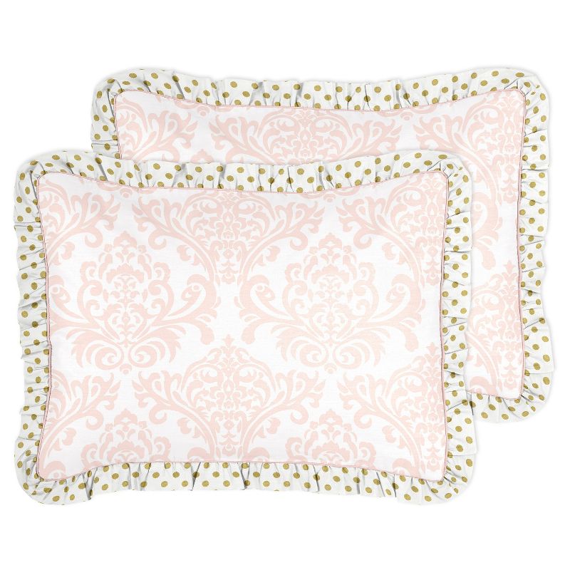 Pink & Gold Amelia Comforter Set (Full/Queen) - Sweet Jojo Designs