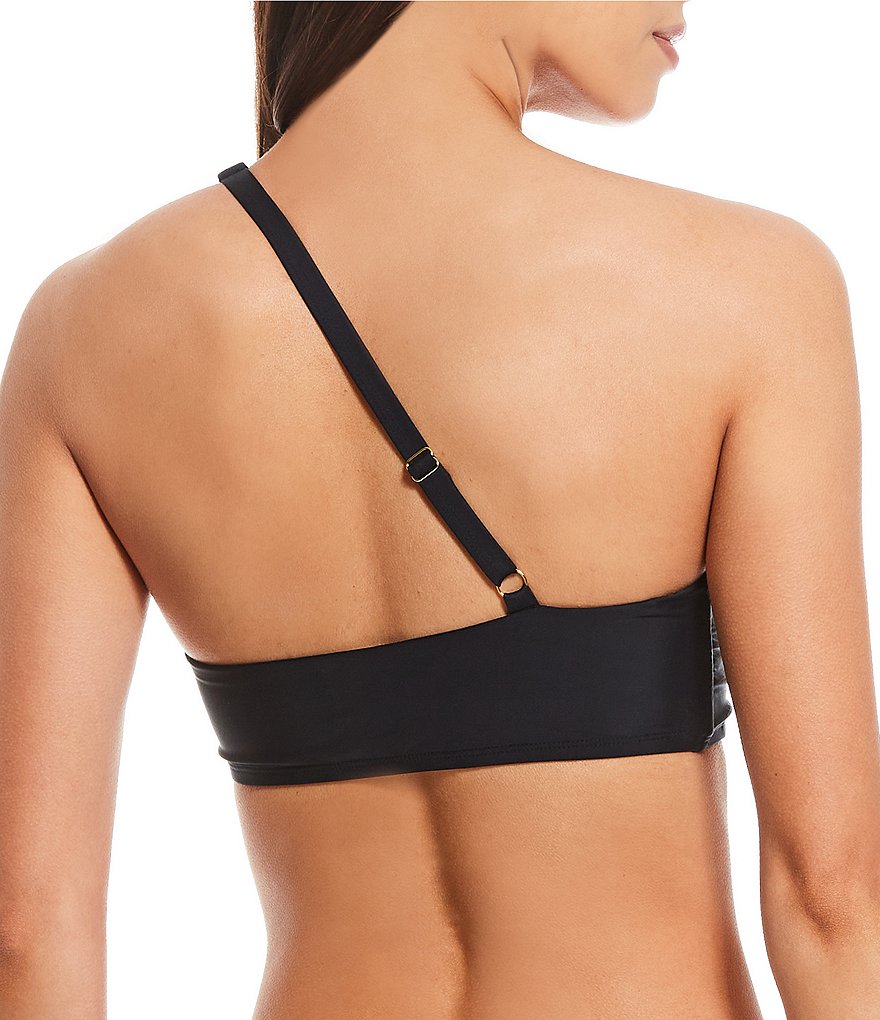 Becca by Rebecca Virtue Color Code Adela Shirred Back Scoop Front Hipster Swim Bottom