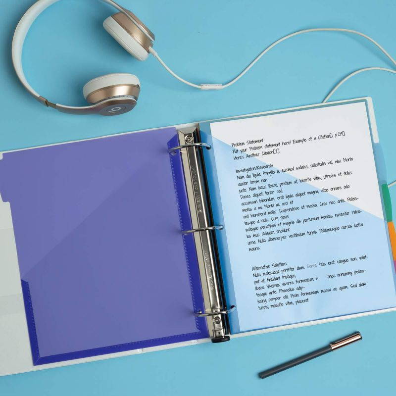 Avery Heavy-Duty View Binder with 2-Inch One Touch EZD Ring, White (79192)