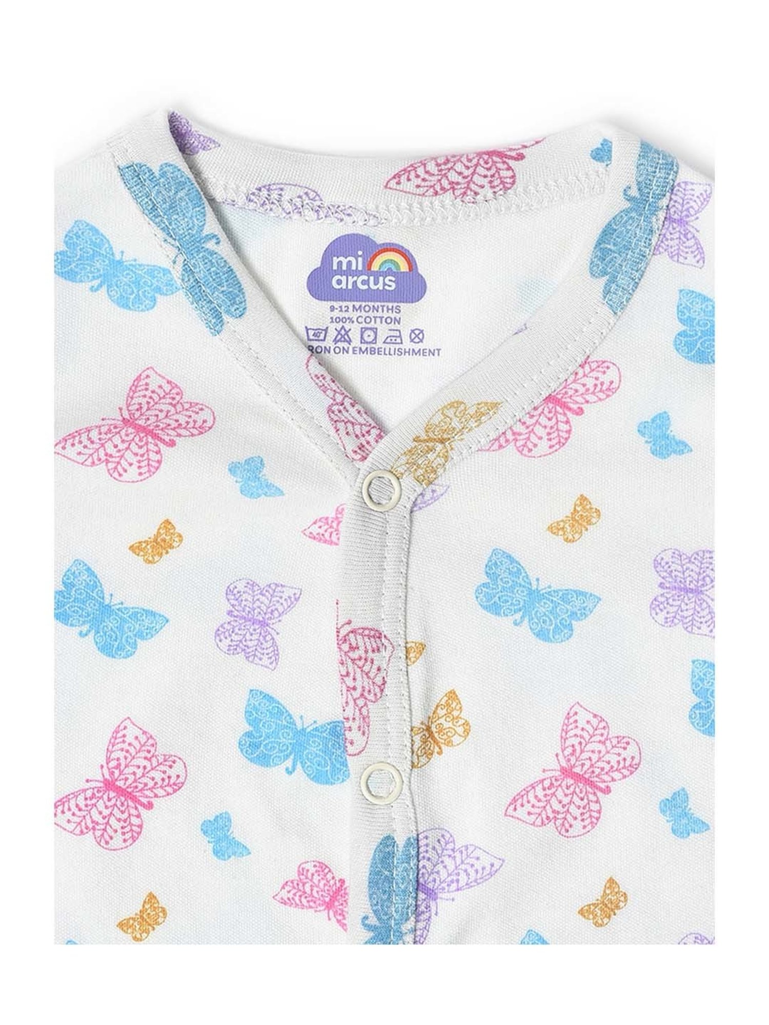 MiArcus Kids Multicolor Cotton Printed Top