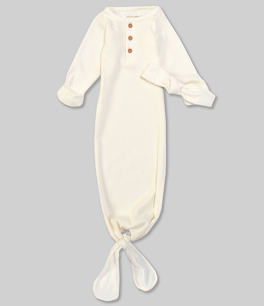 Hudson Baby Infant Girl Fleece Long-Sleeve Gowns 3pk, Navy Rose, 0-6 Months