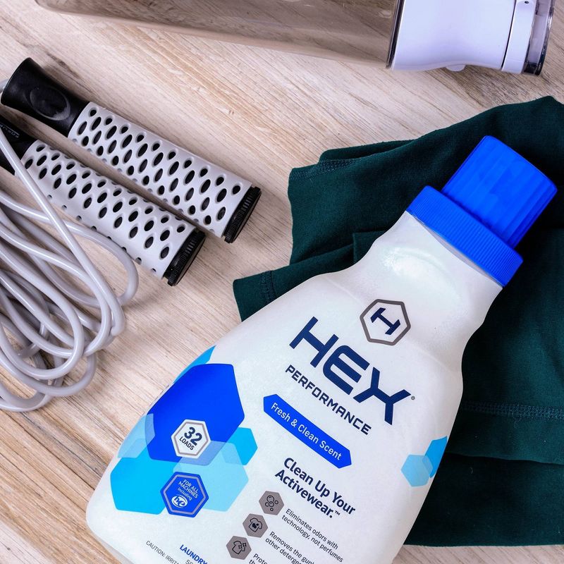 HEX Performance Laundry Detergent - Fresh & Clean Scent - 50oz