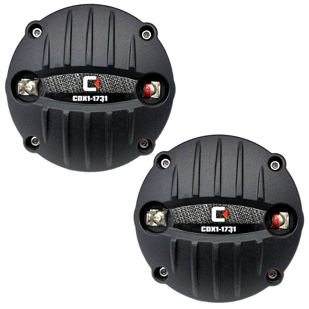 Celestion CDX1-1731 Neodymium Compression Driver 1" 8 ohm 110 dB 40W RMS, PAIR