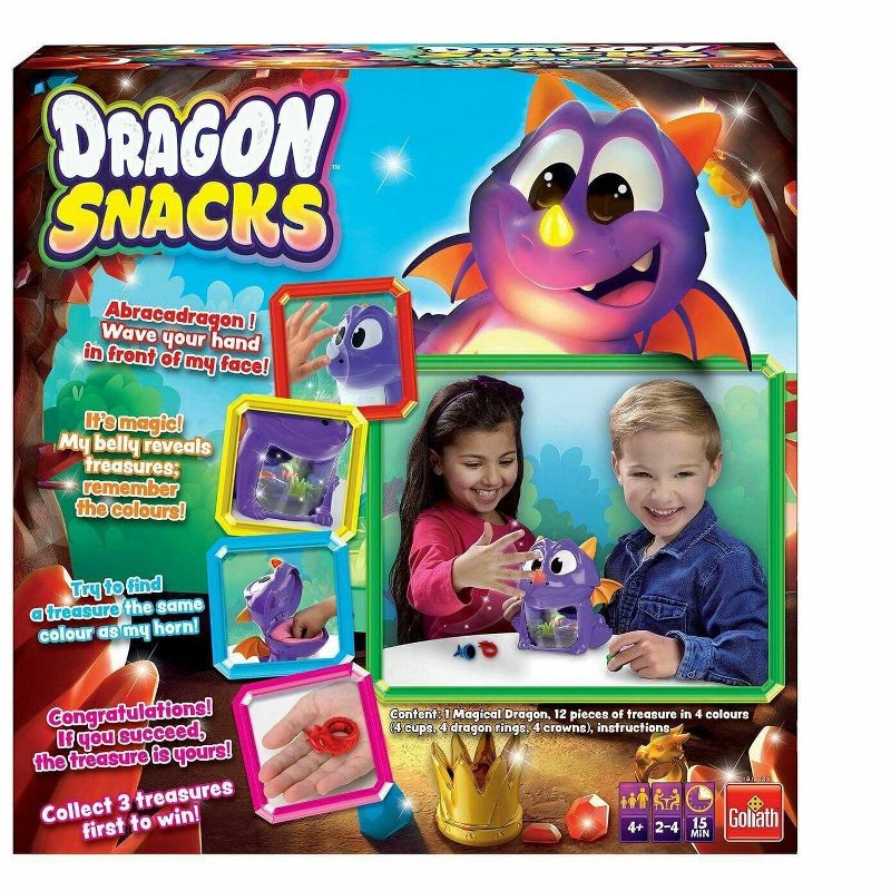 Goliath Games Dragon Snacks Memory Game | 2-4 Players
