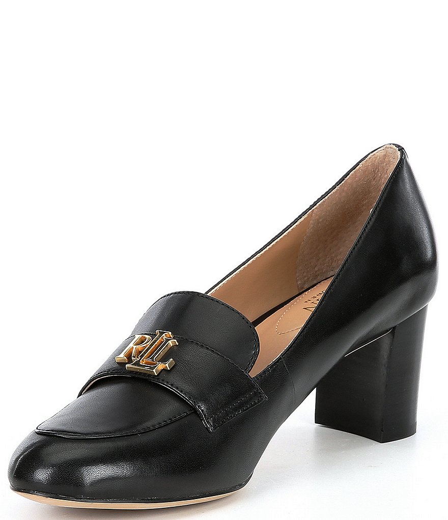 Lauren Ralph Lauren Brendi Leather Pumps