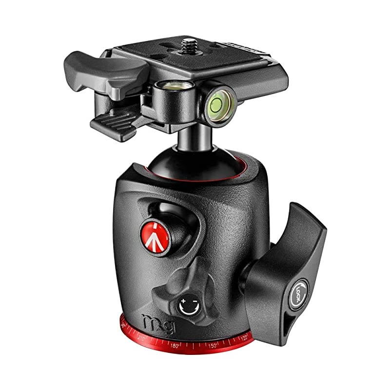 MK190XPRO4-BHQ2 Aluminum 4-Section Tripod Kit with Ball Head , Black