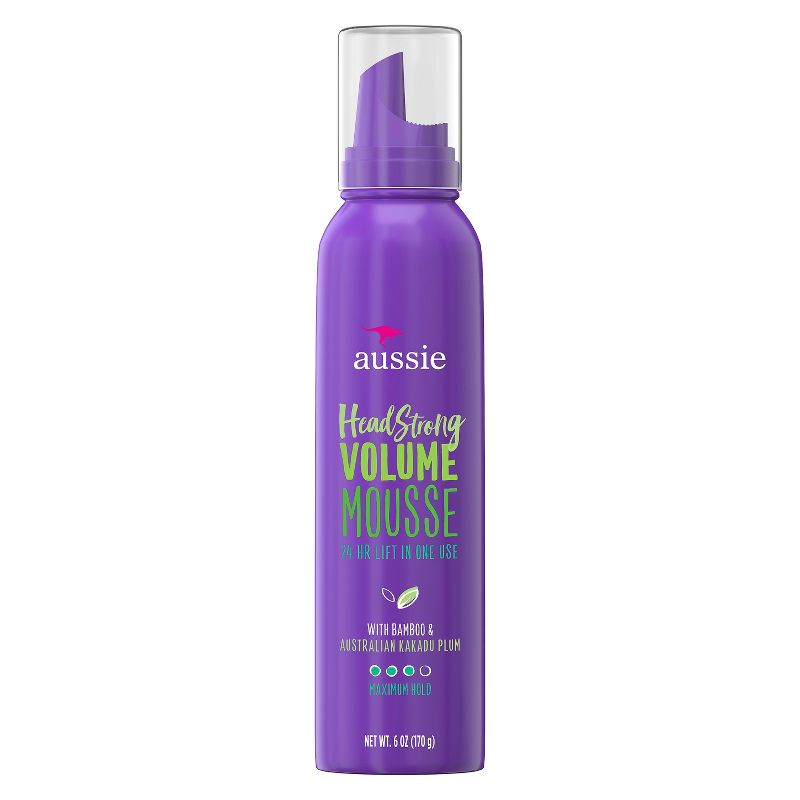 Aussie Headstrong Volume Mousse - 6.0 fl oz
