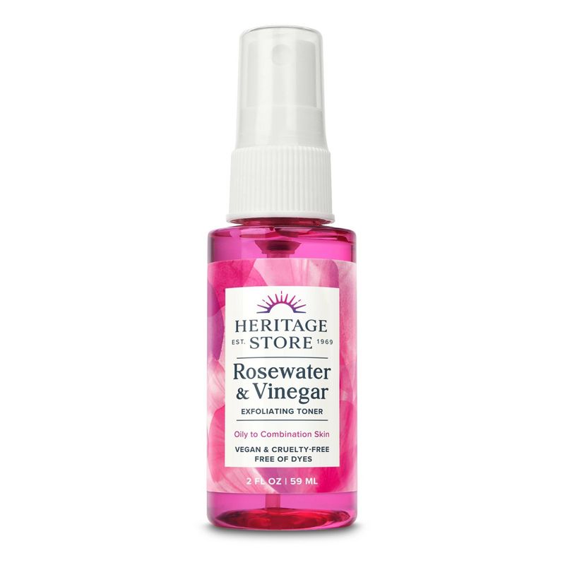 Heritage Store Rose Petals Rosewater Vinegar - 2 fl oz