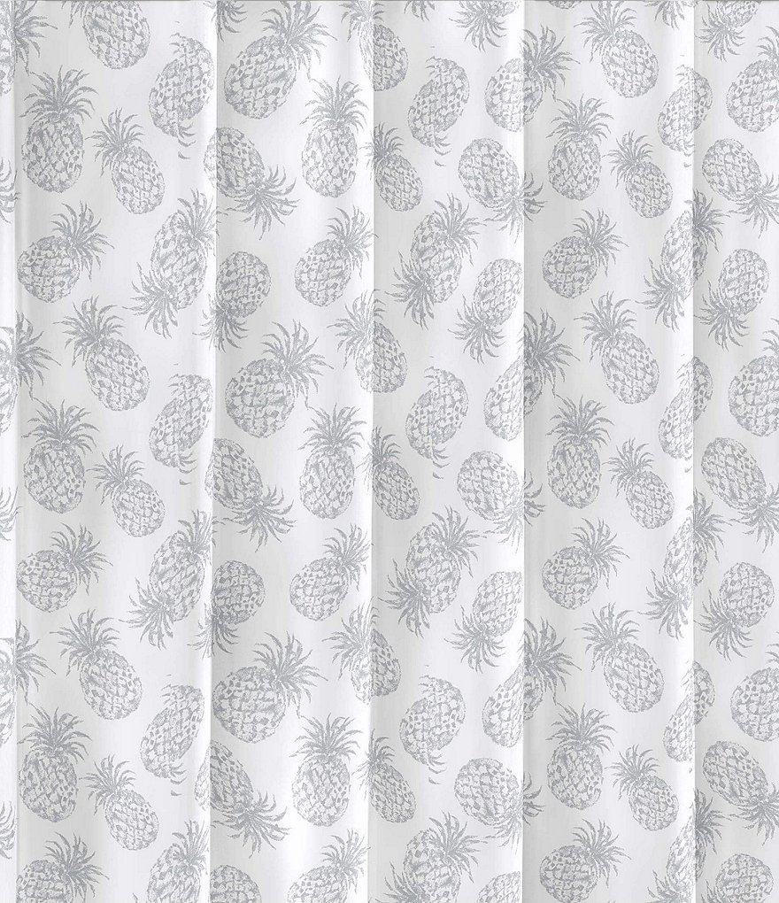 Tommy Bahama Tossed Pineapple Shower Curtain