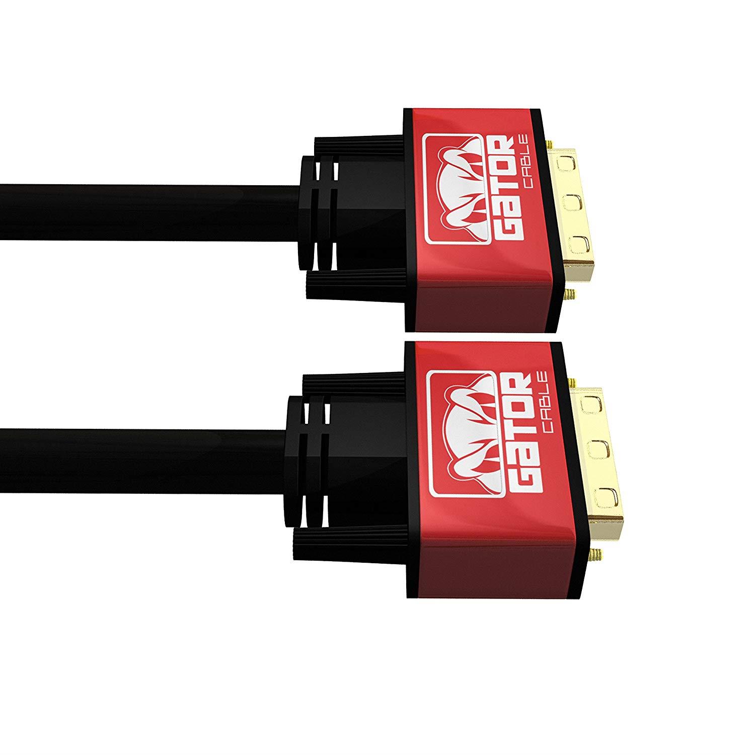 Gator Cable DVI to DVI Red - 6 feet