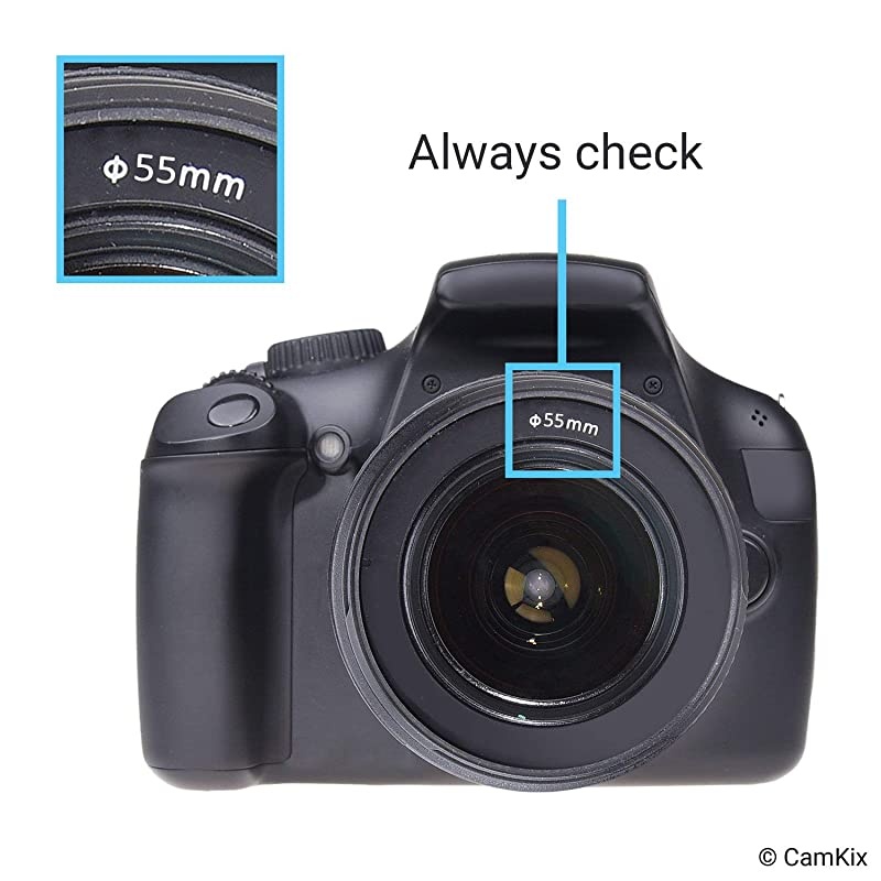 Camera Lens Hood Rubber Set of 2 Collapsible in 3 Steps Sun ShadeShield Reduces Lens Flare and Glare Blocks Excess Sunlight for Enhanced Photography and Video Footage